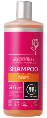 Shampooing à la rose bio