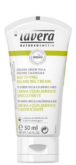 Crème équilibrante matifiante - Aux peaux mélangées de thé vert 50 ml