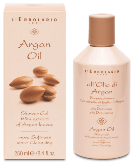 Gel de bain à l'huile d'argan 250 ml