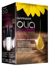 Olia Blond foncé teinté or 6,3