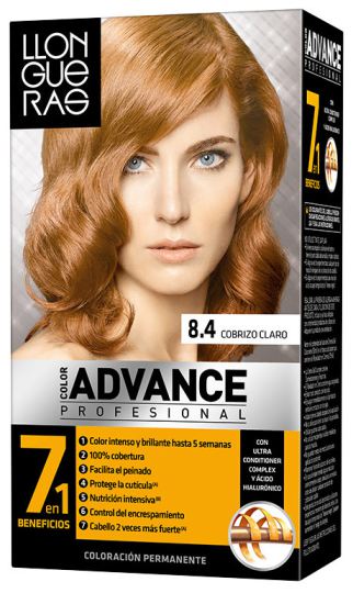 Colour Advance Couleur des cheveux 8.4-Cuivre Clair