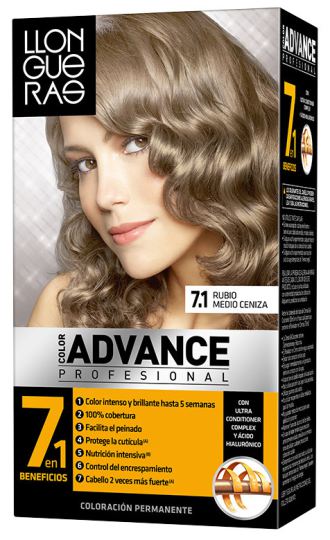 Color Advance Hair Color # 071 Blond Cendré