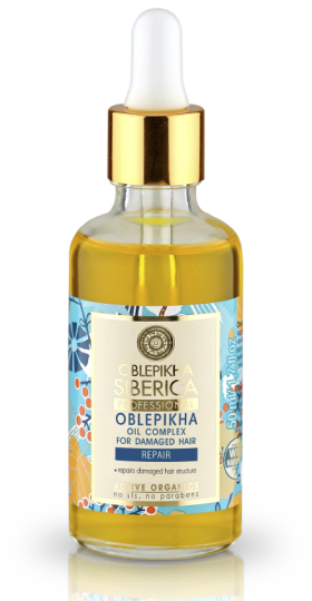 Complexe d&#39;huiles Oblepikha pour cheveux abîmés de 50 ml