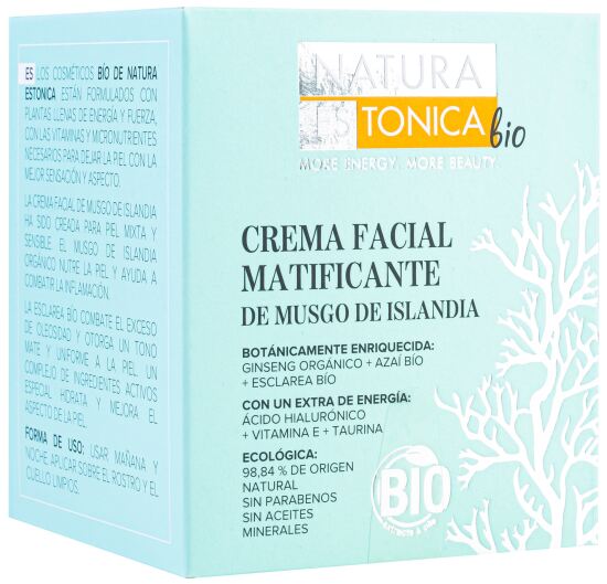 Iceland Moss Crema Facial Matificante 50 ml