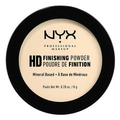 Hd Poudre de finition Mineral Polvo facial banane 8 gr