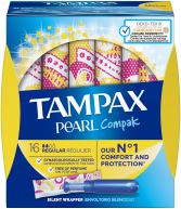 Tampon régulier Pearl 18 unités