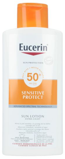 Sensitive Protect Lotion Solaire Extra Légère Spf50 + 400 ml