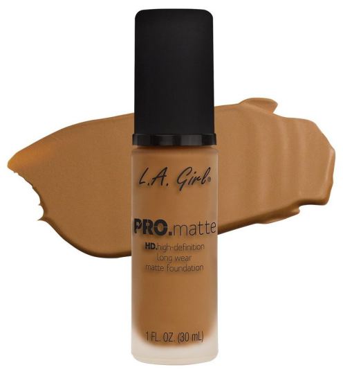 Base de fond de teint liquide Matte Pro chaud Sienna