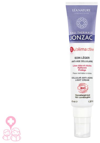 Jonzac Crème Légère Sublimactive Jeunesse Immédiate 40 ml