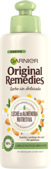 Huile de crème de remèdes originaux Lait d&#39;amande 200 ml