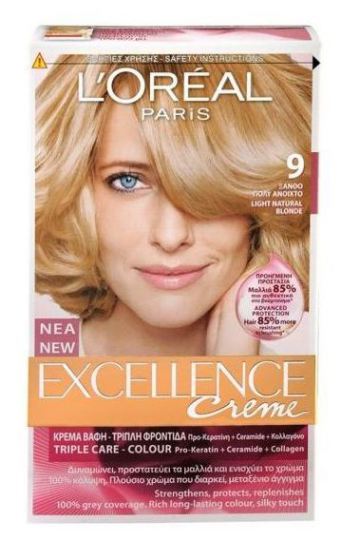 Teinture Excellence #9,1 Blond Clair Cendre