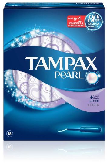 Tampon Pearl Light 18 unités