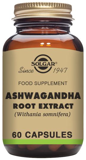 Ashwagandha Root Extract 60 Vegetable Capsules