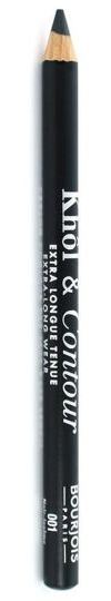 Crayon pour les yeux Kohl and Contour # 001-Noir 1,2 gr