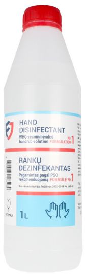 Handrub Solution 80% Alcool 1000 ml