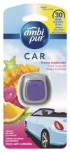 Désodorisant à pince pour voiture fruits tropicaux 2 ml