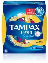 Tampon régulier Pearl 18 unités