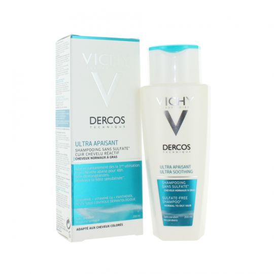 Shampooing ultra apaisant Dercos 200 ml