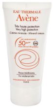 Crème Solaire SPF 50+ intolérantes peau