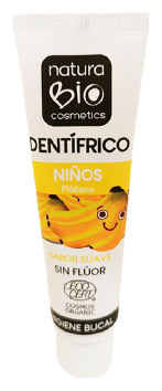 Dentifrice à la banane pour enfants 50 sans fluorure 50 ml