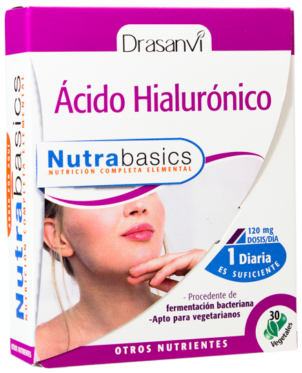 Nutrabasics - Acide Hyaluronique 30 Gélules