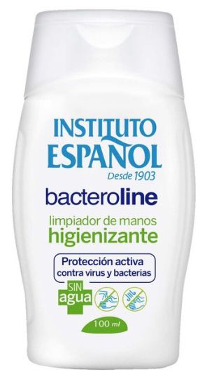 Bacteroline Nettoyant sans eau pour les mains 100 ml