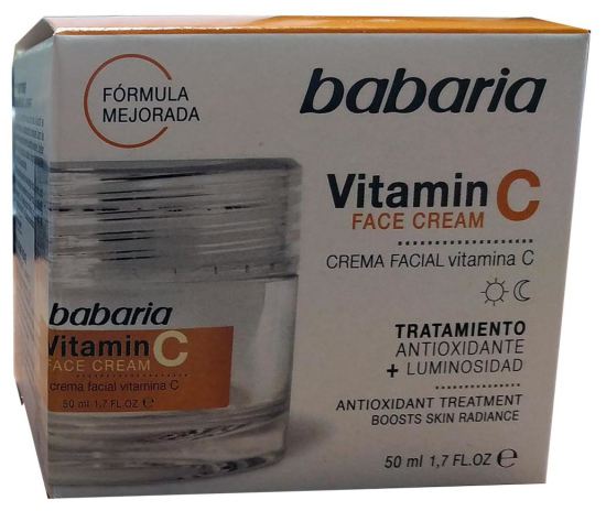 Crème pour le visage Vitamine C 50 ml