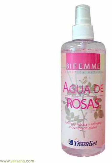 Agua De Rosas 300ml. Biofemme