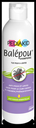 PEDIAKID Balépou Shampoing Le réflexe naturel pour lutter efficacement contre les poux