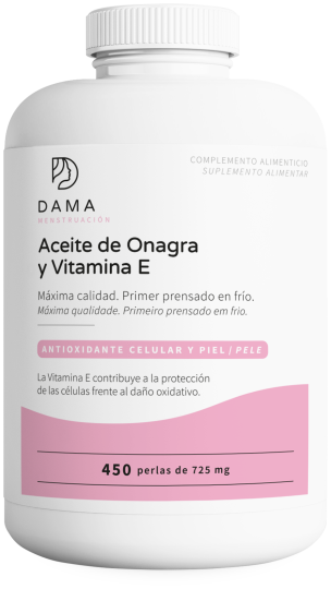 Huile d&#39;onagre et vitamine E 450 perles