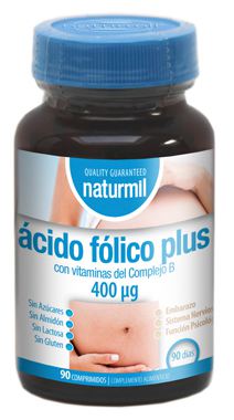 Acide folique Plus 400 mg 90 comprimés