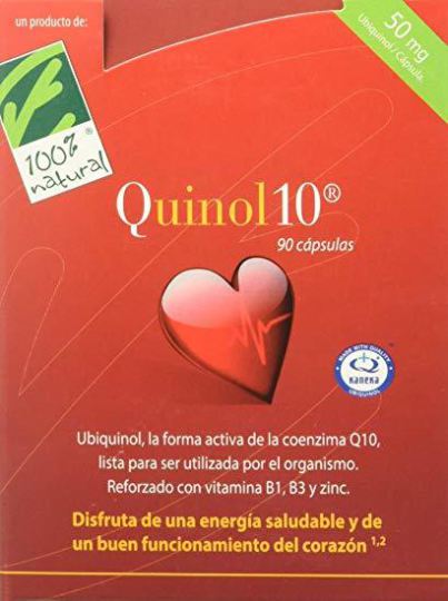 Quinol10 50mg 50mg 90 Capsules