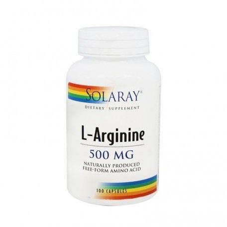 L-Arginine 500 Mg 100 Capsules