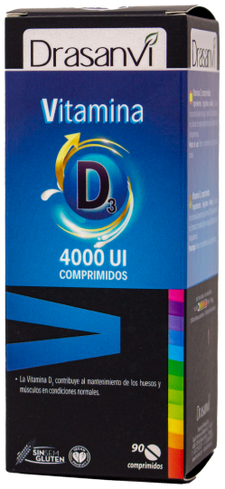 Vitamine D3 4000 UI 90 comprimés