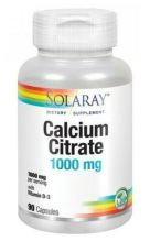 Citrate de calcium 1000 mg 90 gélules