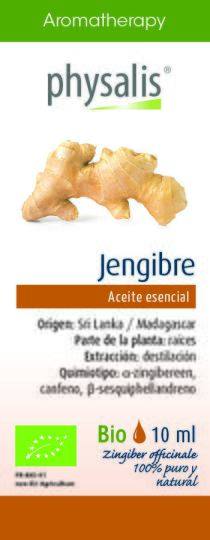 Zingiber officinale gingembre Physalis bio 100 ml