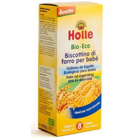 Biscuits à l&#39;épeautre pour enfants +8 mois 150 gr