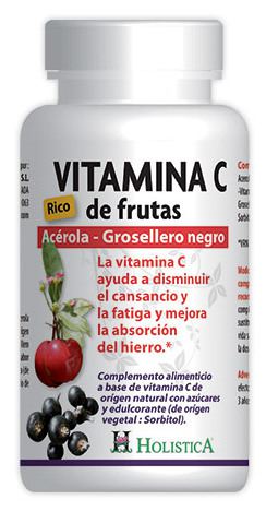 Vitamine C Fruit 60 Comprimés