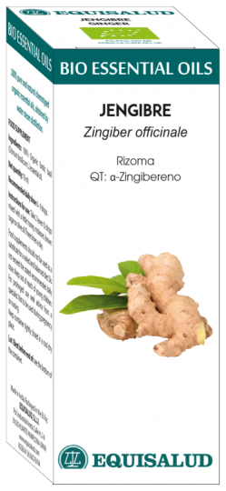 Huile Essentielle Bio Gingembre 10 ml Qt: Alfa-Zingiber