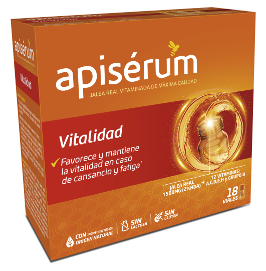 Apiserum Vitality 18 Flacons