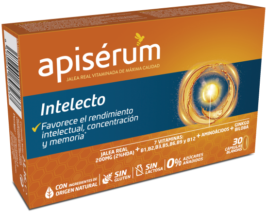 Apiserum Intellect 30 Gélules