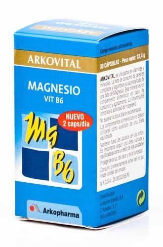 Arkovital Magnésium Vit B6 30 Gélules