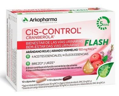 Cys-Control Cranberola Flash 140mg 20 Gélules