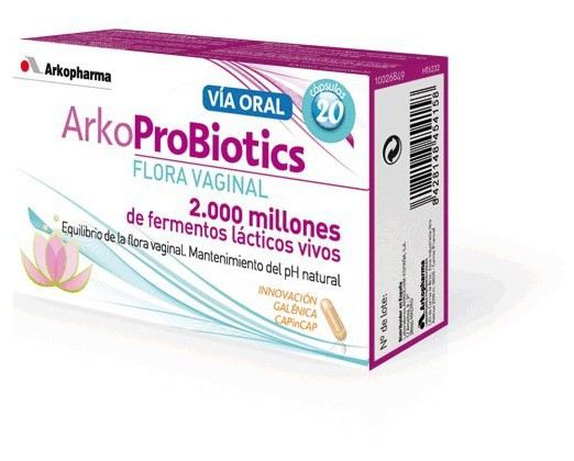 Arkoprobiotics Flore Vaginale 20 Gélules