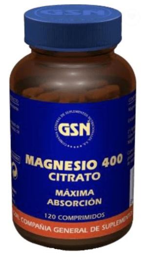 Citrate de magnésium 400 120 comprimés