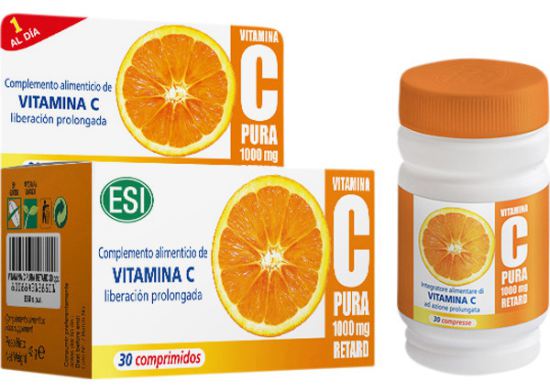 Retard de la vitamine C pure 1000 mg