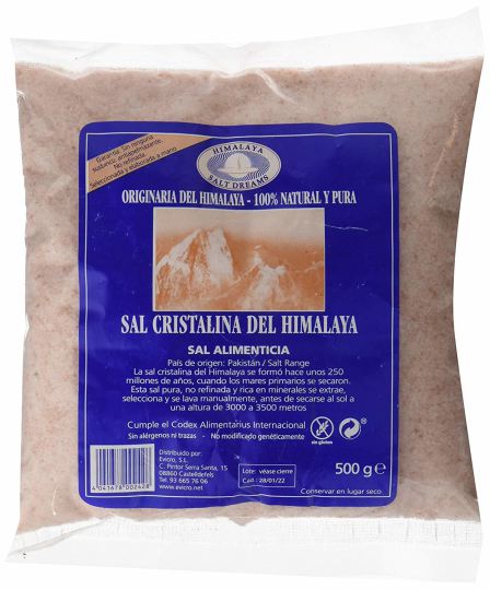 Sel de Cristal de l'Himalaya Rose Sel 500 gr