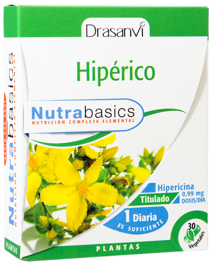 Hypericum 30 capsules Nutrabasic