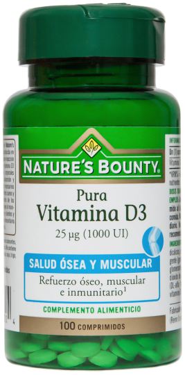 Vitamine D3 25 Mcg 1000 Ui 100 Comprimés