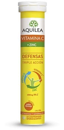 Vitamine C + zinc 14 comprimés